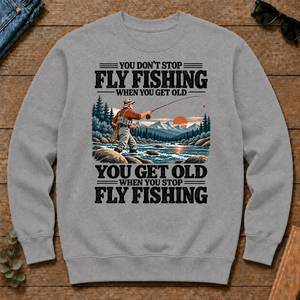 You Get Old When You Stop Fly Fishing - sport-grey - CS2D-SportGrey
