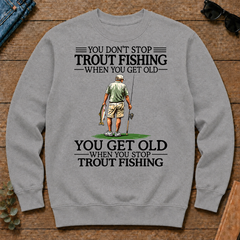 Don't Stop Trout Fishing - sport-grey - CS2D-SportGrey