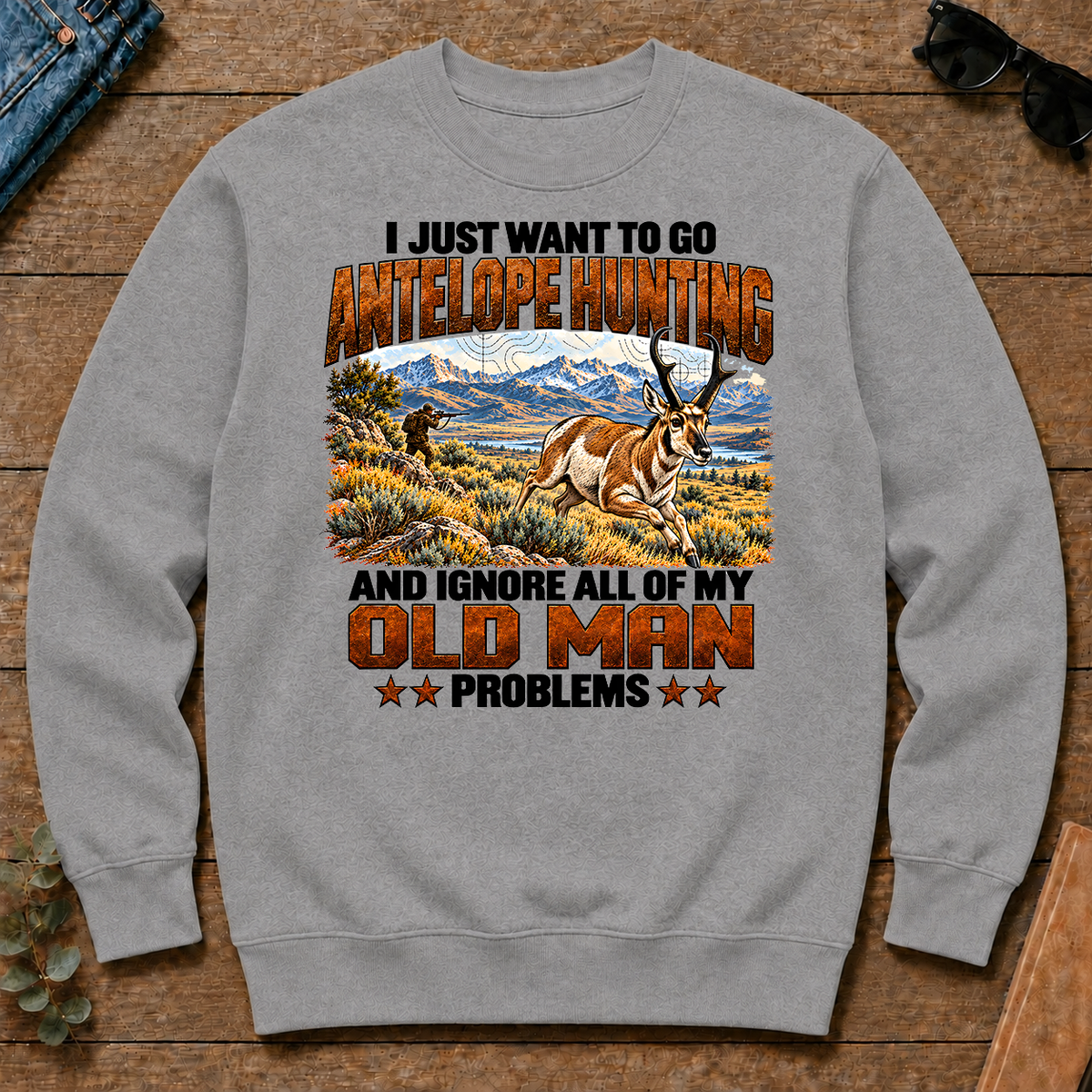 I Just Want To Antelope Hunting - sport-grey - CS2D-SportGrey