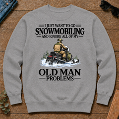I Just Want To Go Snowmobiling - sport-grey - CS2D-SportGrey