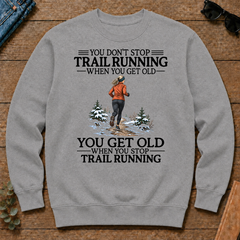Don't Stop Trail Running Woman - sport-grey - CS2D-SportGrey