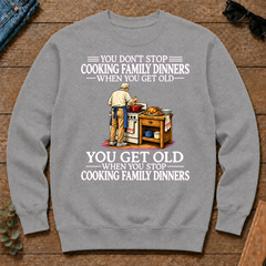 Old Man Don't Stop Cooking Family Dinner - sport-grey - CS2D-SportGrey