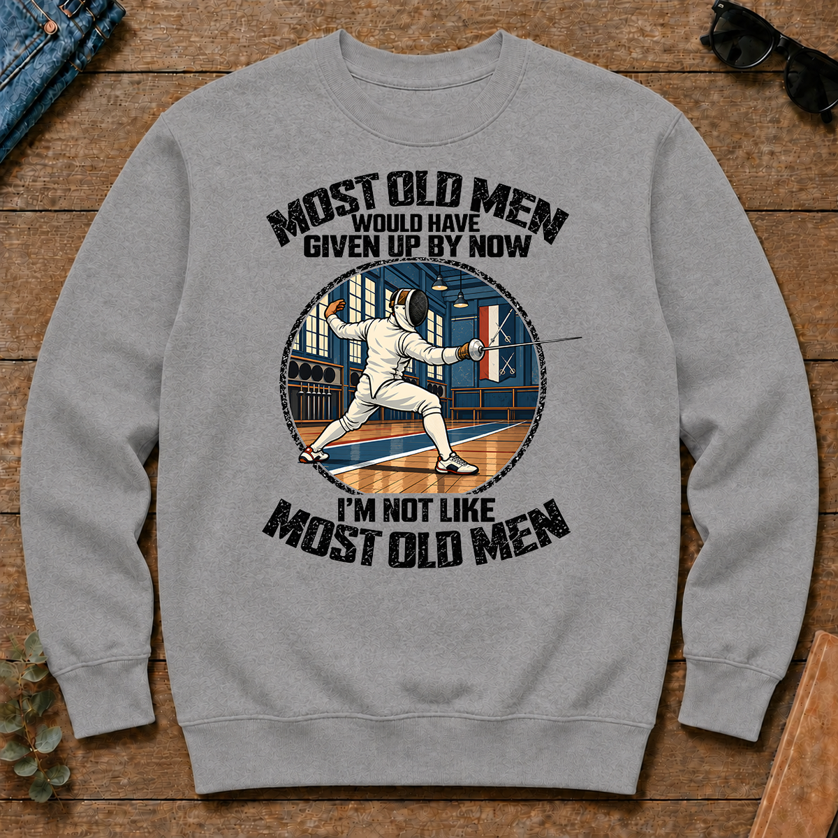 Fencing Most Old Men Would Have Given Up By Now - sport-grey - CS2D-SportGrey