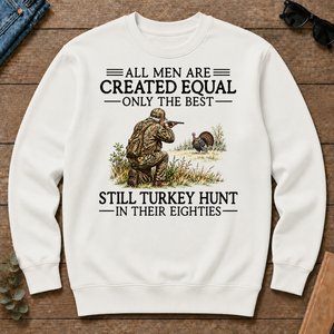All Men Are Created Equal Turkey Hunting 80s - white - CS2D-White