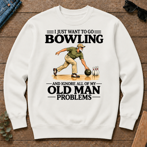 I Just Want To Go Bowling - white - CS2D-White