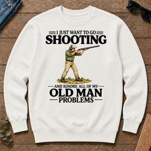 I Just Want To Go Shooting - white - CS2D-White