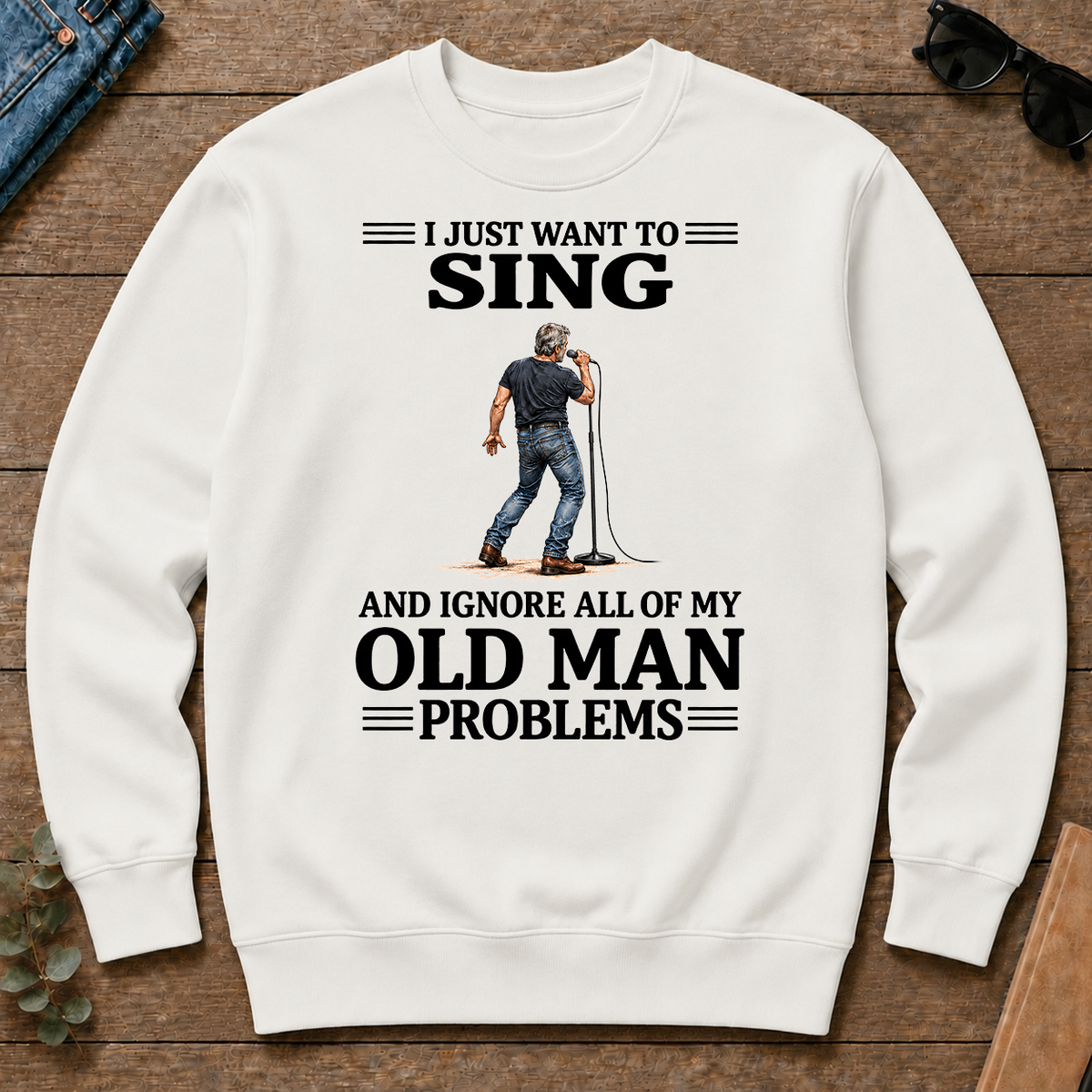 I Just Want To Sing - white - CS2D-White