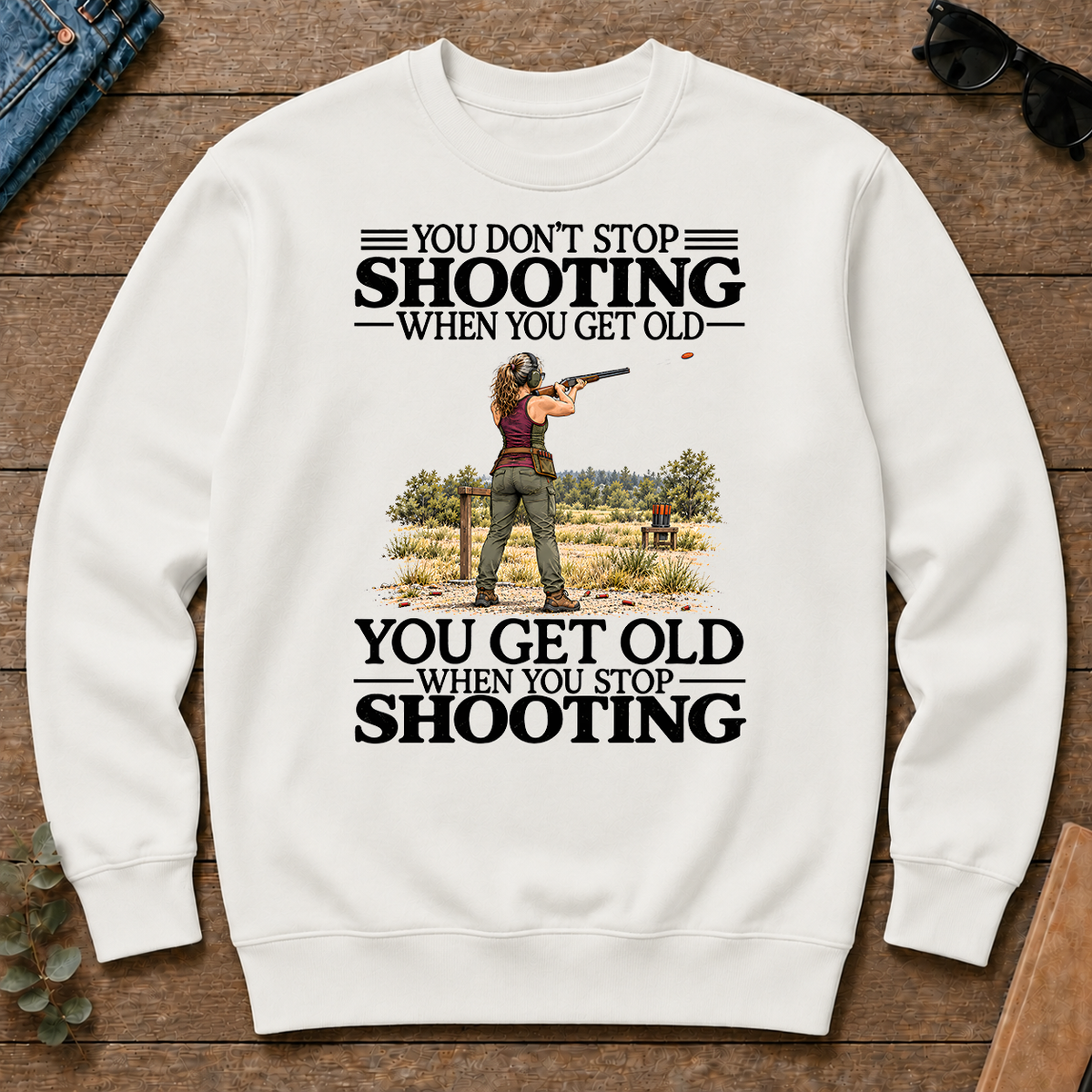 Don't Stop Shooting - white - CS2D-White