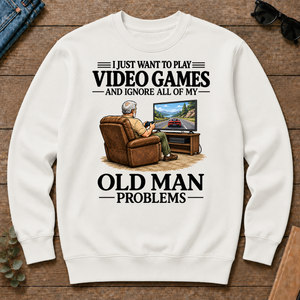 I Just Want To Play Video Games - white - CS2D-White
