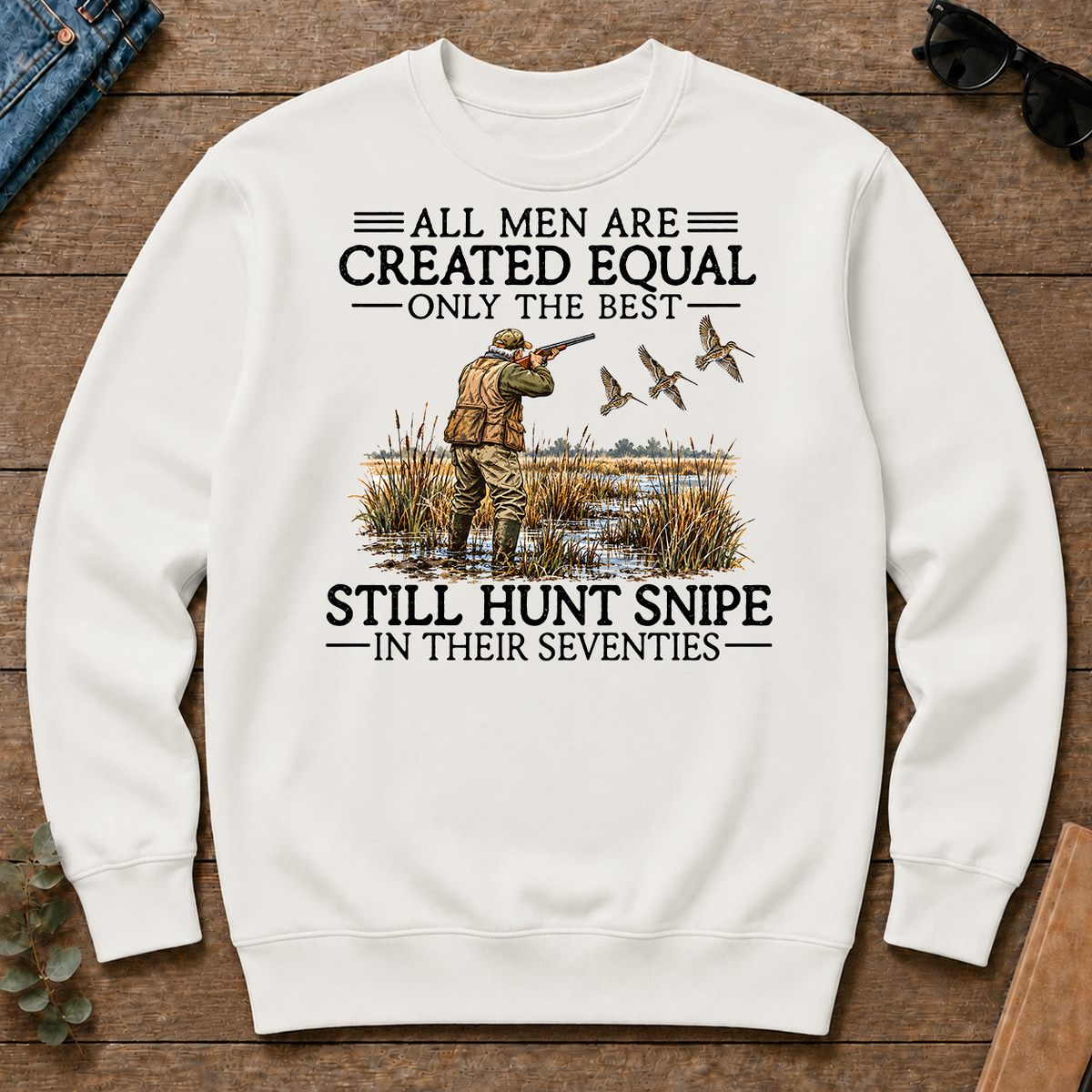 All Men Are Created Equal Snipe Hunting 70s - white - CS2D-White