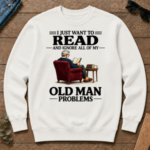 I Just Want To Read - white - CS2D-White