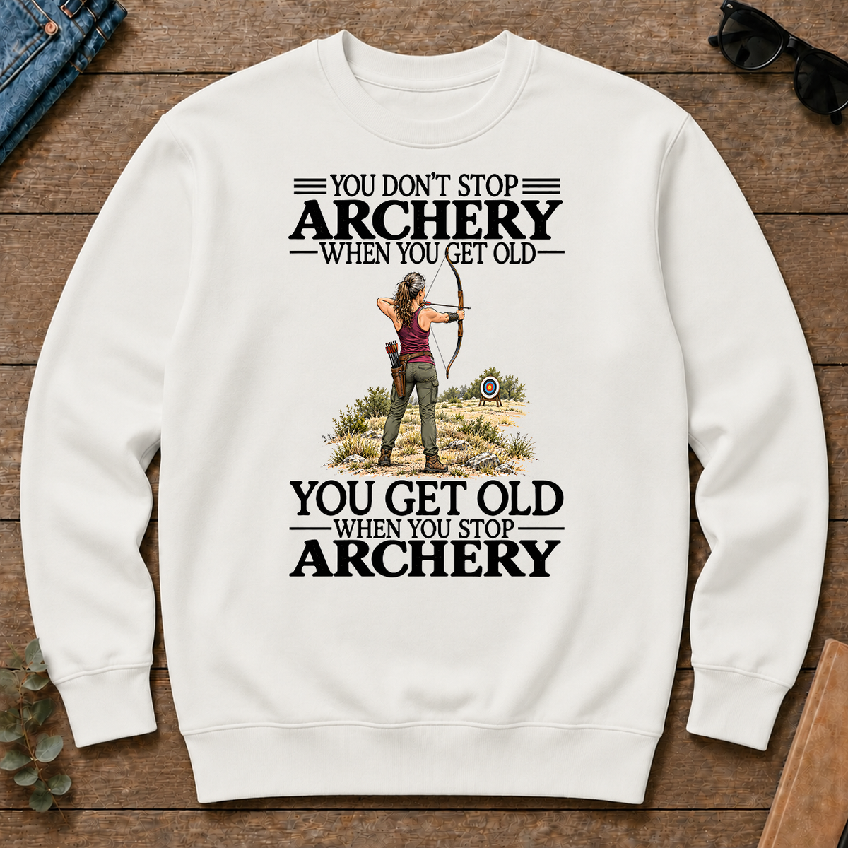 Don't Stop Archery - white - CS2D-White