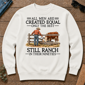 All Men Are Created Equal Only The Best Still Ranch 90s - white - CS2D-White