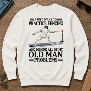 I Just Want To Practice Fencing - white - CS2D-White