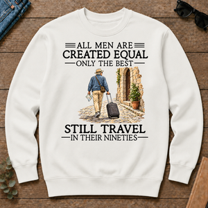 All Men Are Created Equal Only The Best Still Traveling 90s - white - CS2D-White