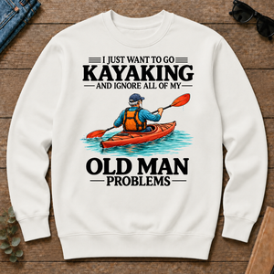 I Just Want To Go Kayaking - white - CS2D-White