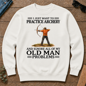 I Just Want To Practice Archery - white - CS2D-White