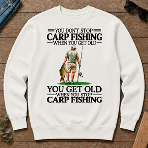Don't Stop Carp Fishing - white - CS2D-White