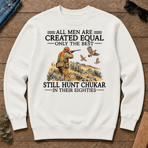All Men Are Created Equal Chukar Hunting 80s - white - CS2D-White