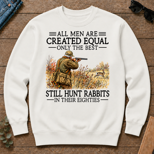 All Men Are Created Equal Rabbit Hunting 80s - white - CS2D-White
