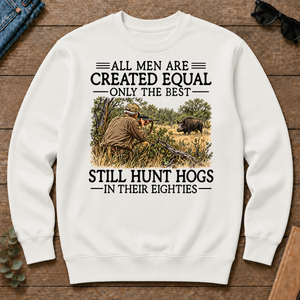 All Men Are Created Equal Hog Hunting 80s - white - CS2D-White