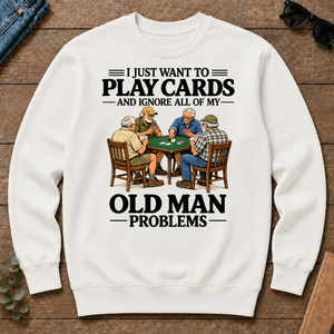 I Just Want To Play Cards - white - CS2D-White