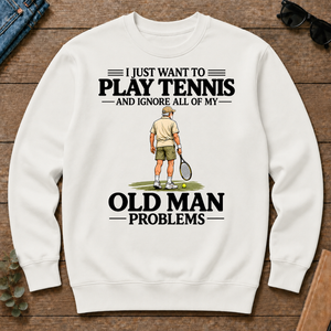 I Just Want To Play Tennis - white - CS2D-White
