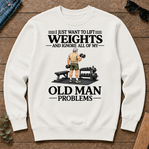 I Just Want To Lift Weights - white - CS2D-White
