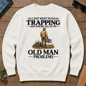 I Just Want To Go Trapping - white - CS2D-White