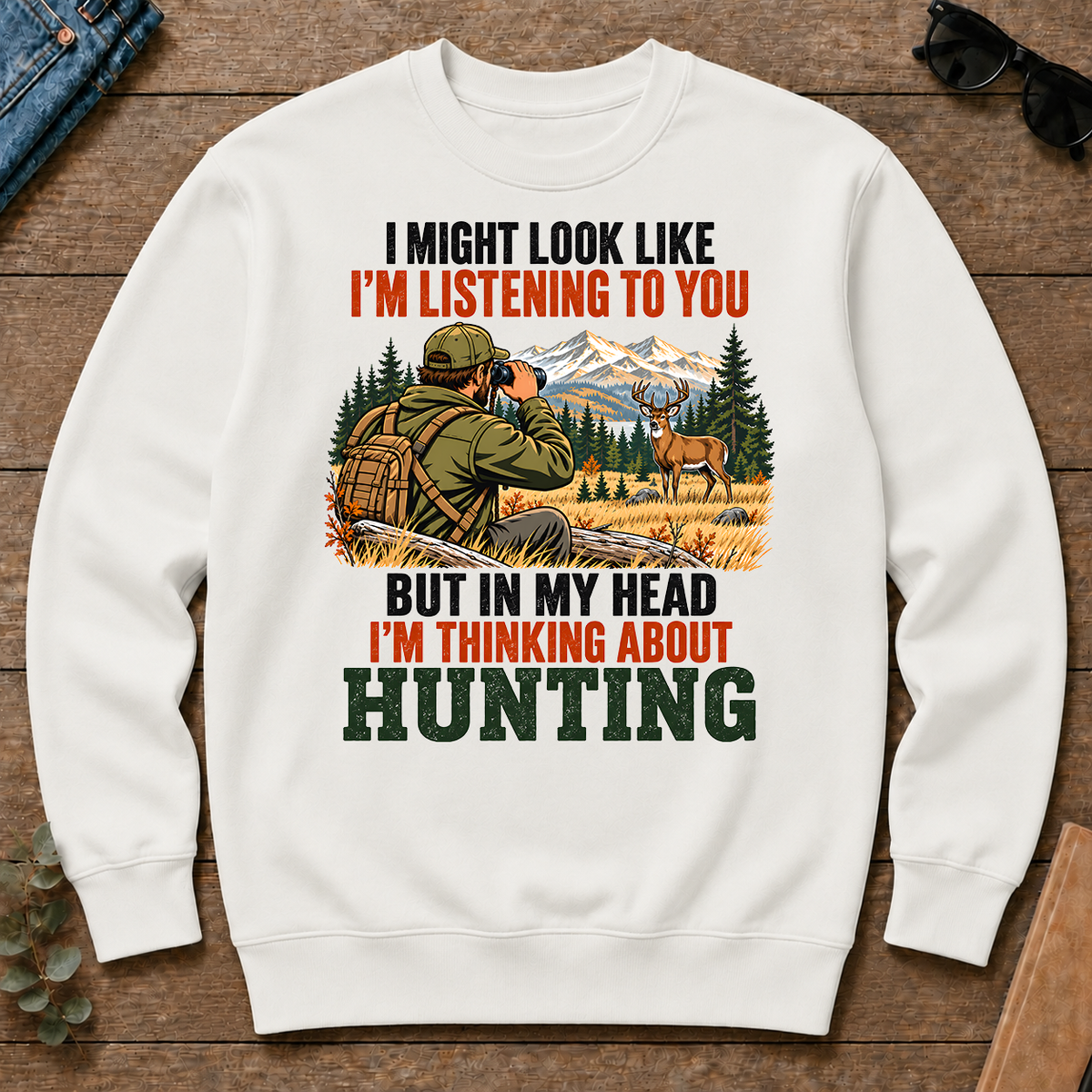 I'm Thinking About Hunting - white - CS2D-White