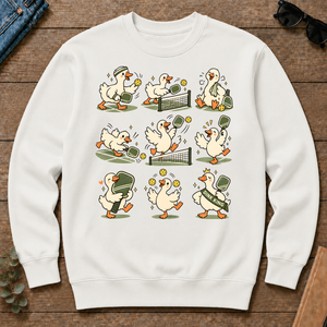 Pickleball Lover Cute Goose - white - CS2D-White