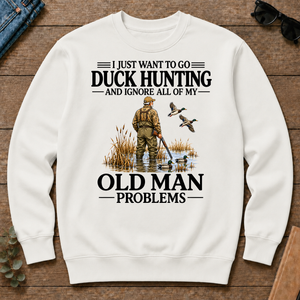 I Just Want To Go Duck Hunting - white - CS2D-White