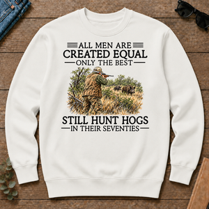 All Men Are Created Equal Hog Hunting 70s - white - CS2D-White