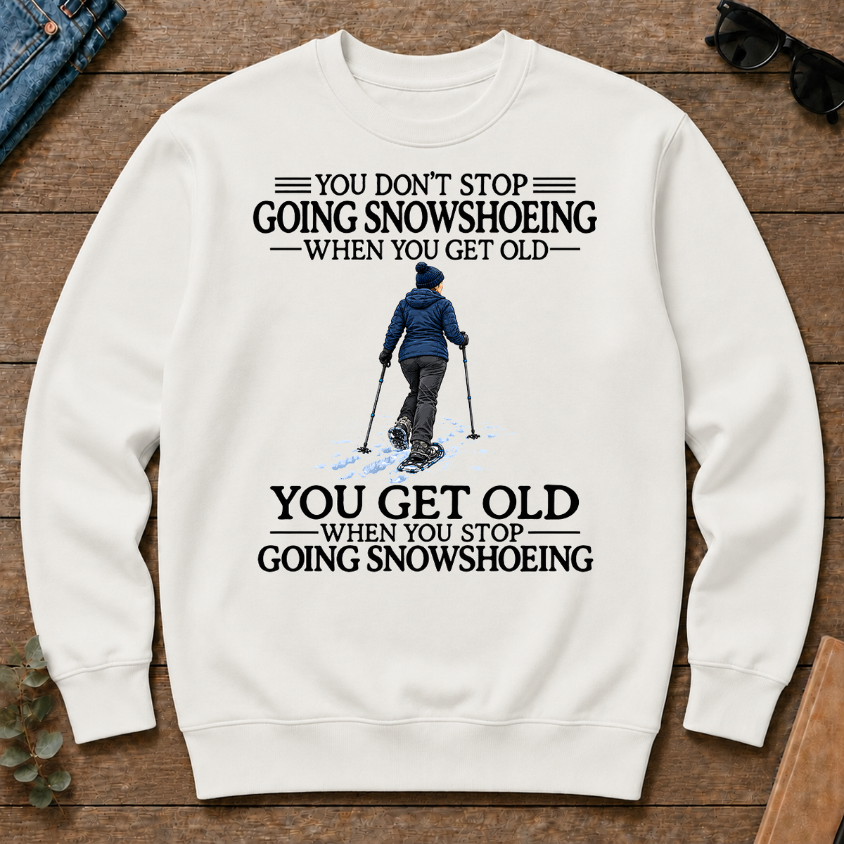 Don't Stop Going Cycling Woman - white - CS2D-White