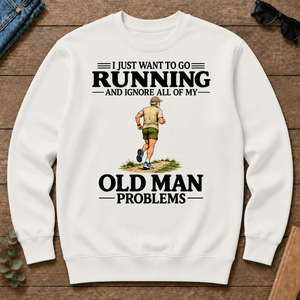 I Just Want To Go Running Vintage - white - CS2D-White