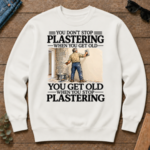 Don't Stop Plastering - white - CS2D-White