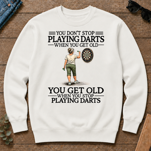 Don't Stop Playing Darts - white - CS2D-White