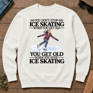 Don't Stop Ice Skating - white - CS2D-White