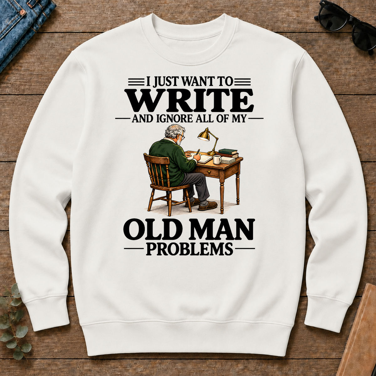 I Just Want To Write - white - CS2D-White