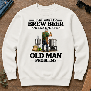 I Just Want To Brew Beer - white - CS2D-White