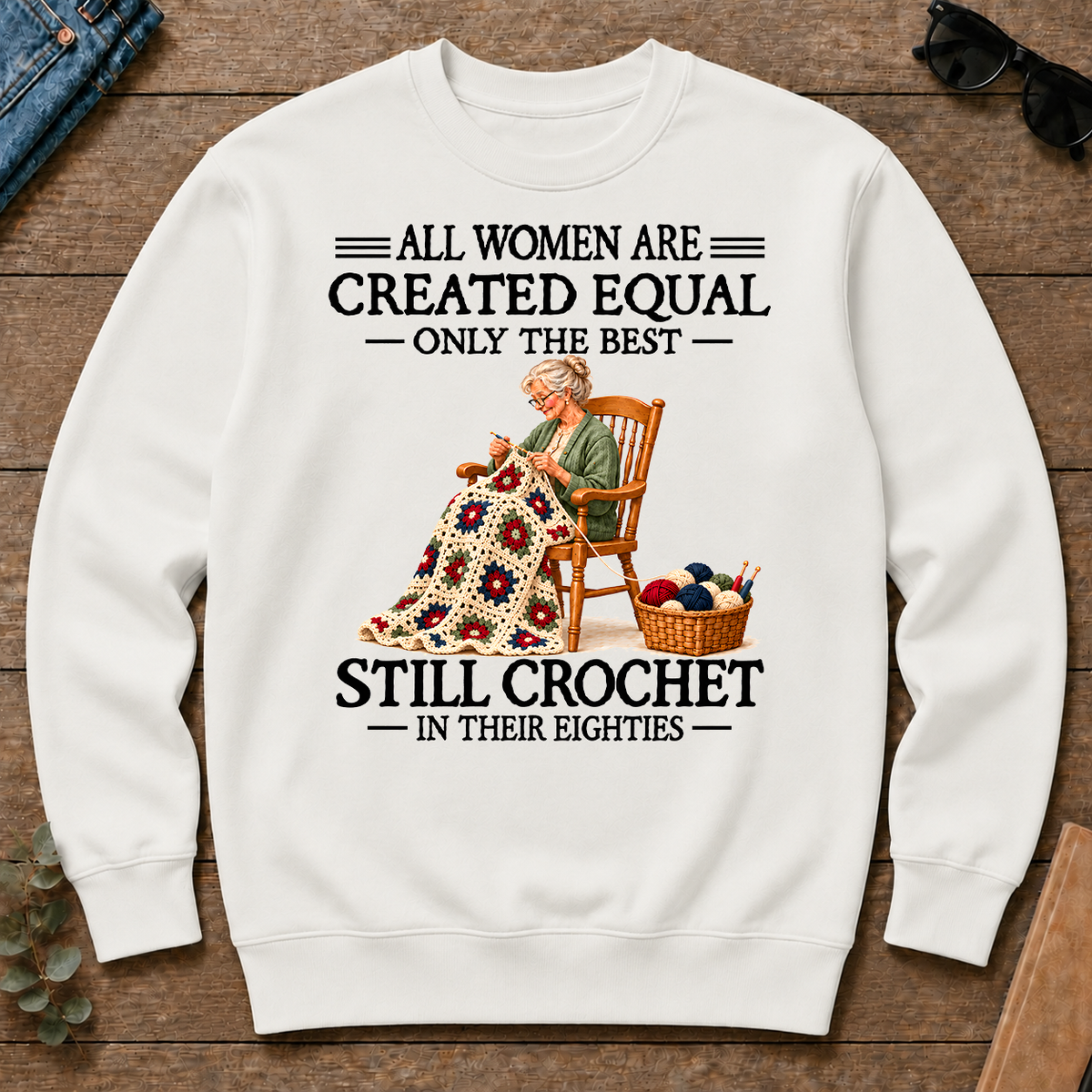 Still Crochet 80S - white - CS2D-White
