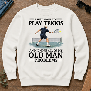 I Just Want To Play Tennis - white - CS2D-White