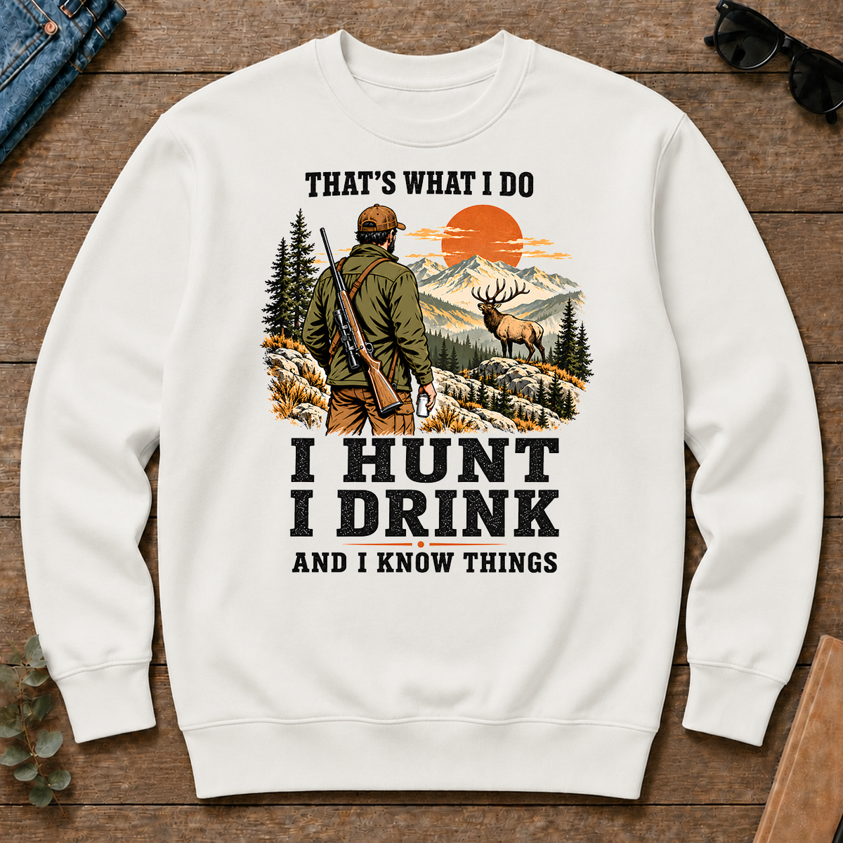I Hunt I Drink And I Know Things - white - CS2D-White