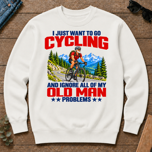 I Just Want To Go Cycling - white - CS2D-White