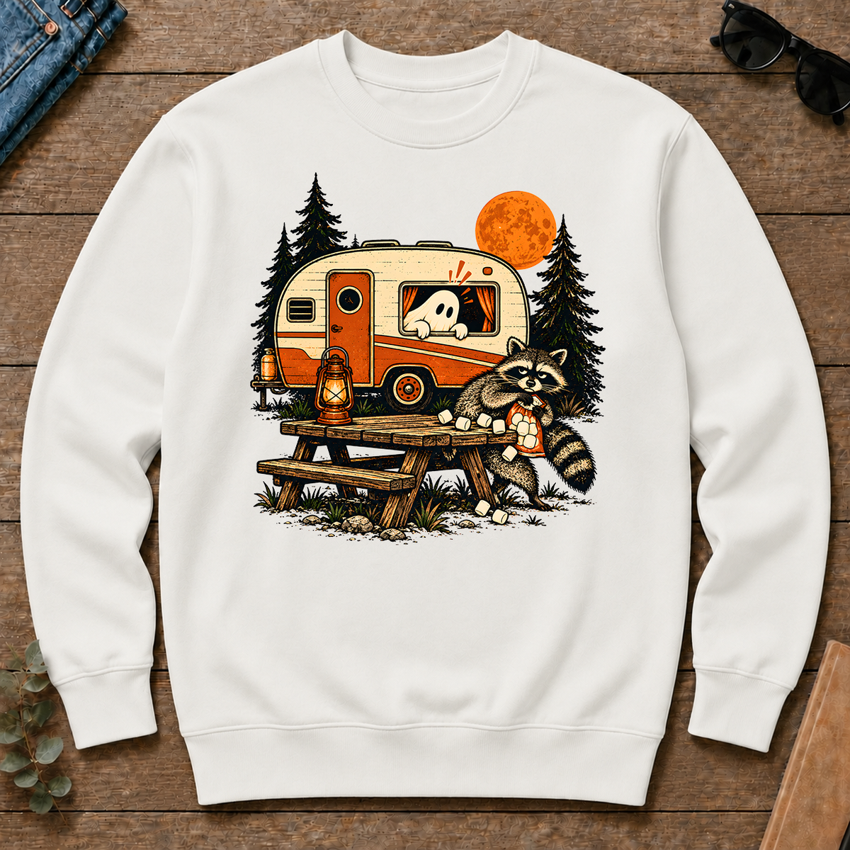 The Midnight Snack Bandit - white - CS2D-White