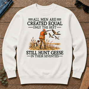 All Men Are Created Equal Geese Hunting 70s - white - CS2D-White
