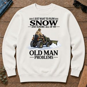 I Just Want To Plow Snow - white - CS2D-White