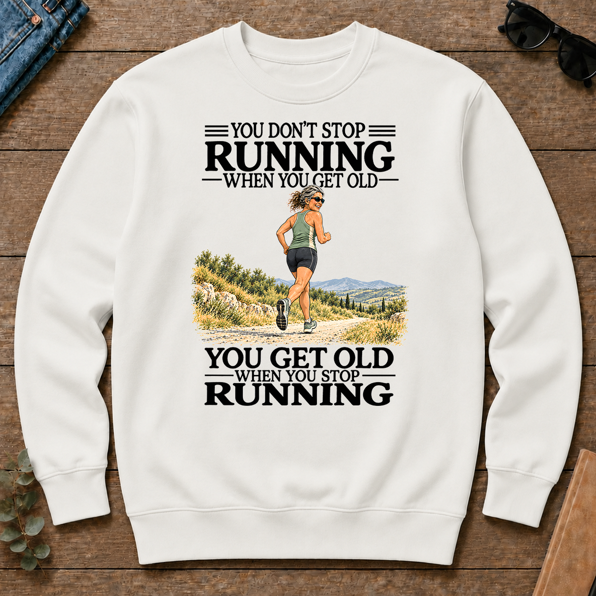 Don't Stop Running - white - CS2D-White