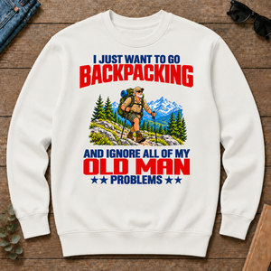 I Just Want To Go Backpacking - white - CS2D-White