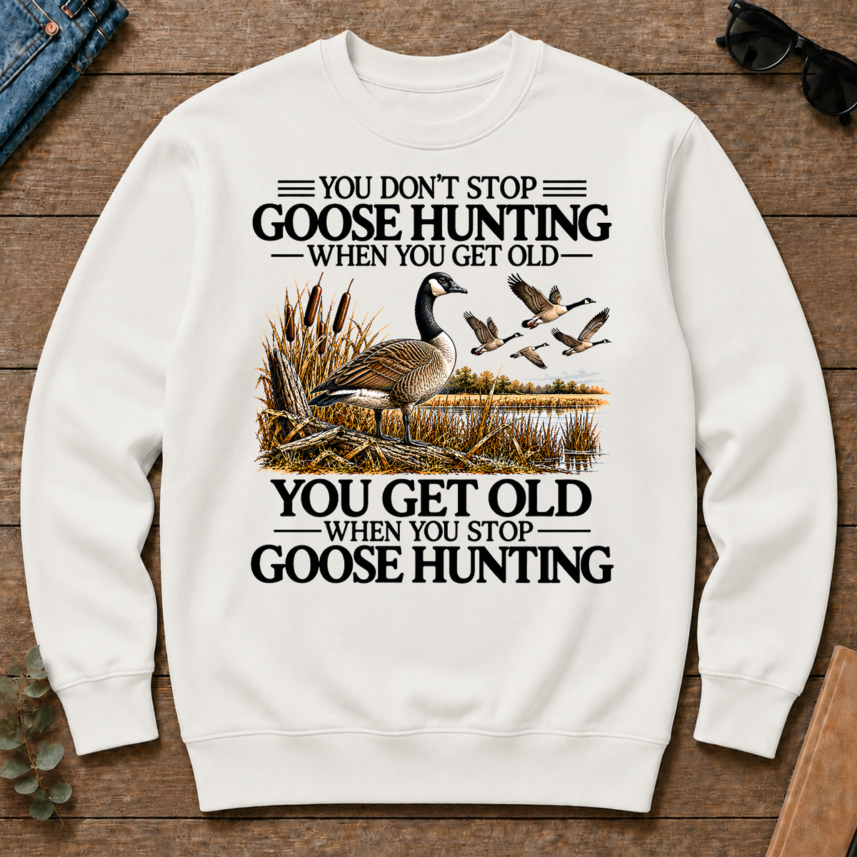 Don't Stop Goose Hunting - white - CS2D-White